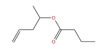 4-Penten-2-yl butyrate